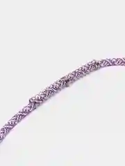 Розовый скакалка верёвочная спортивная с пружинкой для фитнеса и кроссфита 2,2 м