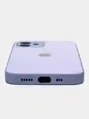 Лавандовый чехол для iPhone 12, со стеклянной панелью и защитой камеры