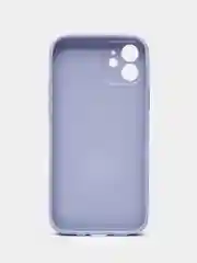 Лавандовый чехол для iPhone 12, со стеклянной панелью и защитой камеры