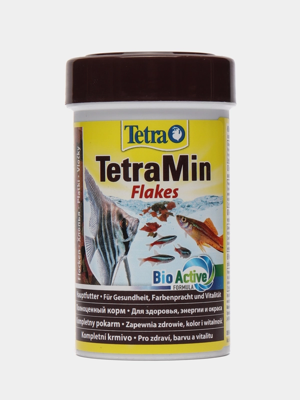 Корм Tetra TetraMin Flakes 20гр/100мл.(хлопья) для всех видов аквариумных рыб