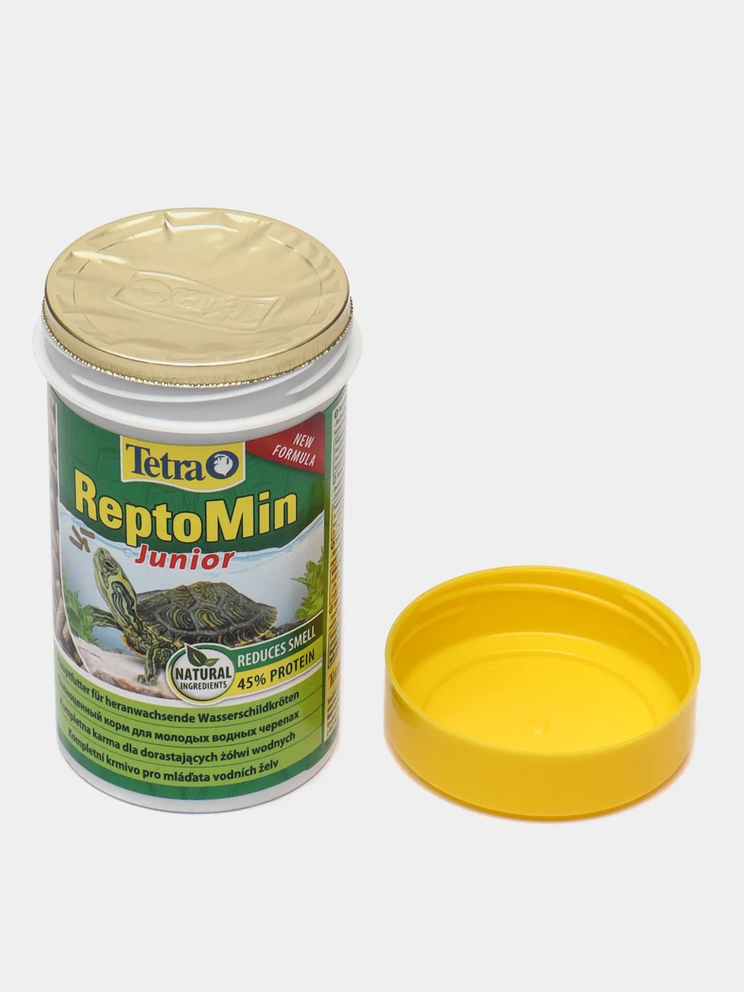 Корм Tetra ReptoMin Junior 100 мл.(палочки) для молодых водных черепах и других рептилий