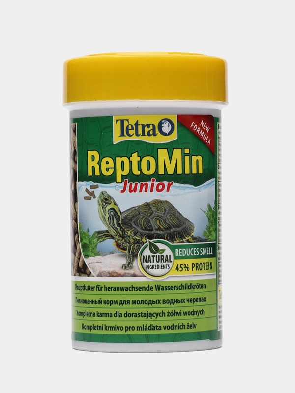 Корм Tetra ReptoMin Junior 100 мл.(палочки) для молодых водных черепах и других рептилий