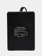 Белый зарядное устройство USB для аккумуляторных батареек 18650