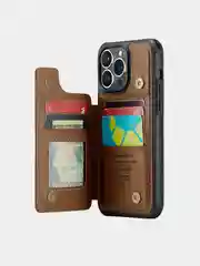 Чехол для iPhone (Айфон) 13, 14 / Картхолдер для телефона