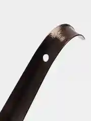 Ложка лопатка для обуви металлическая рожок