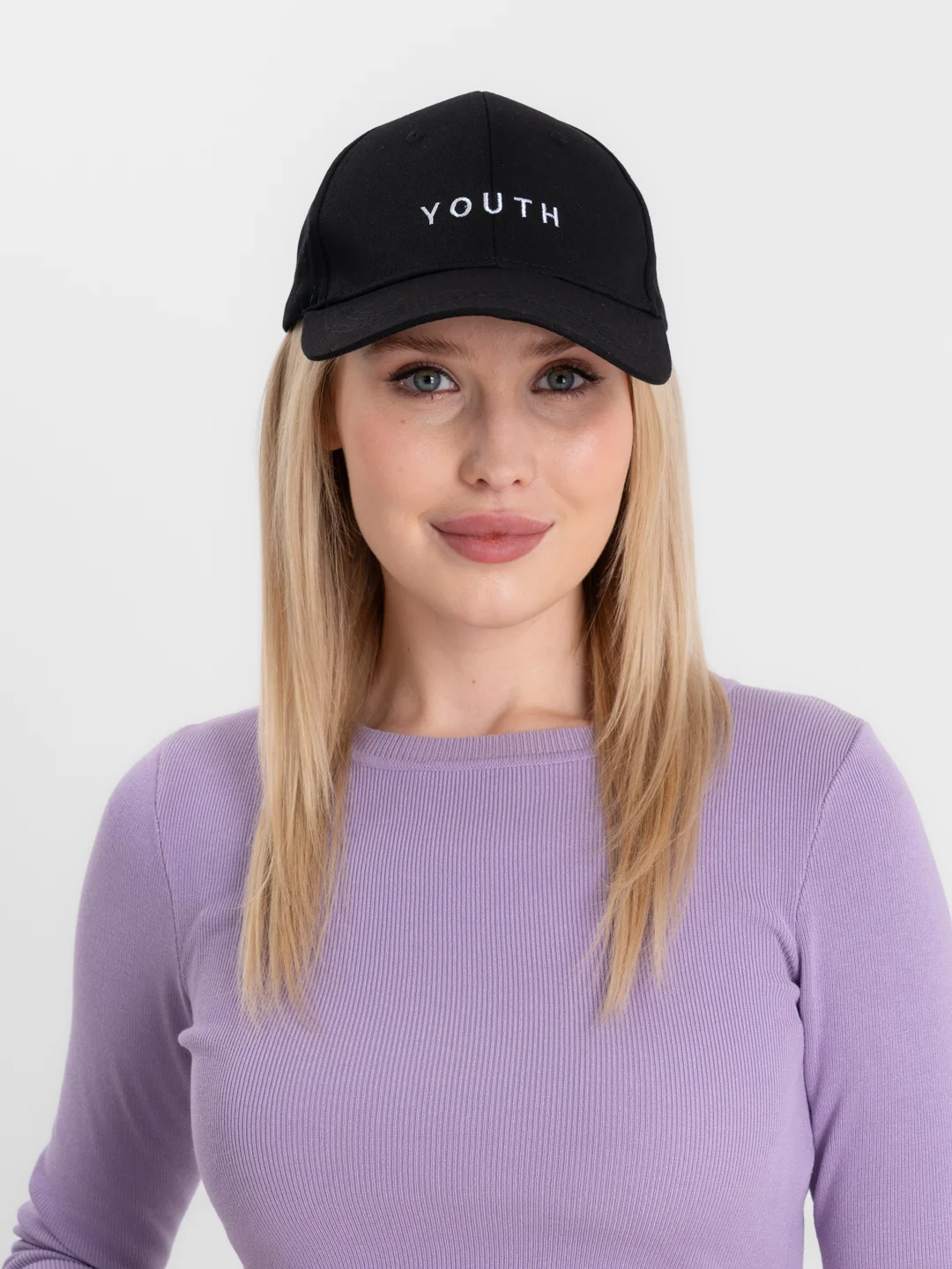 Черный бейсболка Унисекс "Youth" , женская кепка, мужская кепка