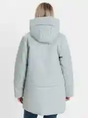 Серый металлик куртка женская