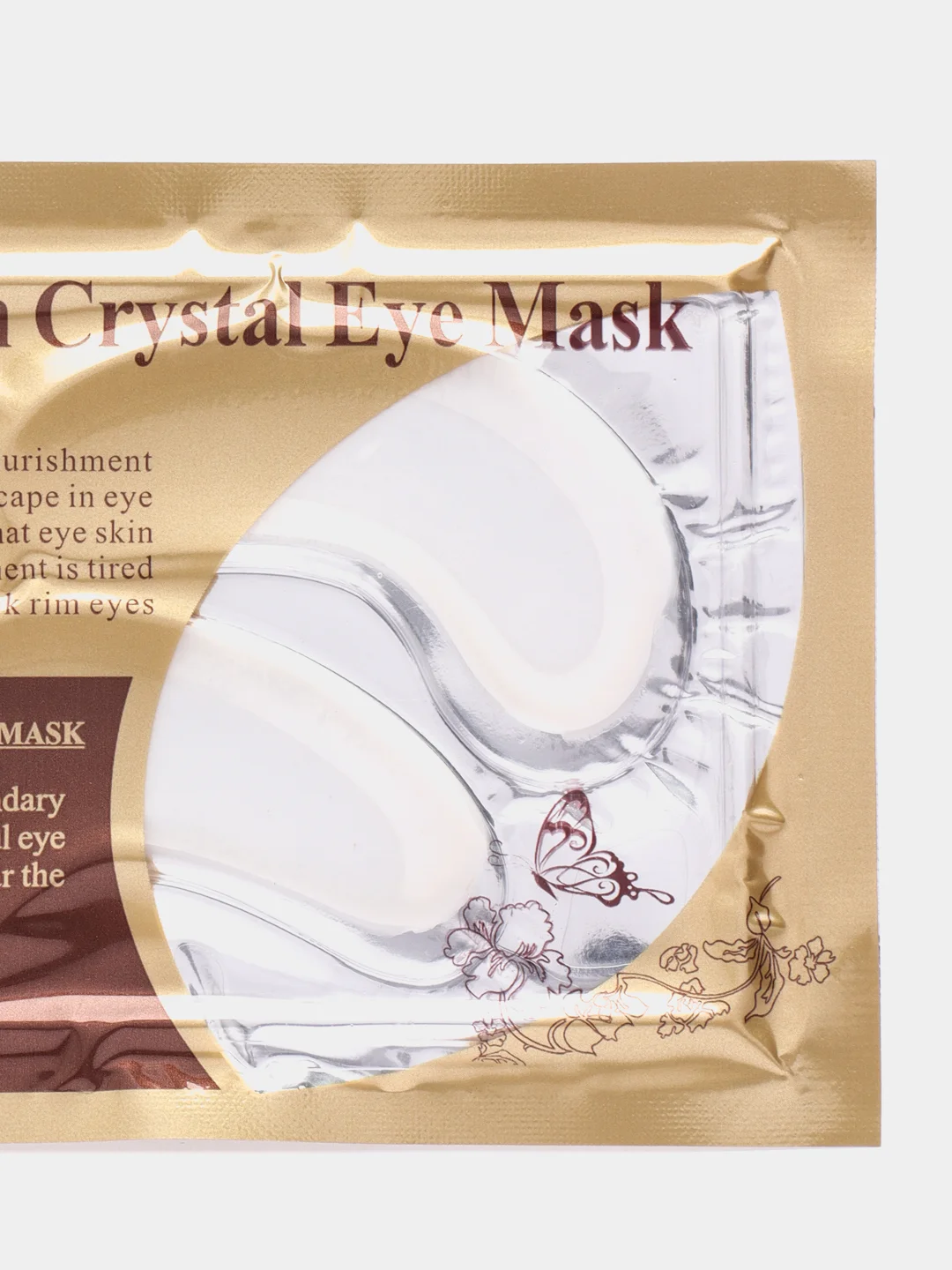 Молочный патчи для глаз Crystal Eye Mask, увлажняющие