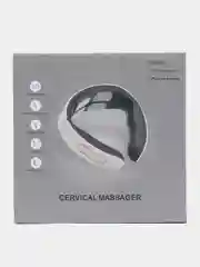 Красный массажер для шеи и спины электрический импульсный