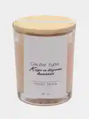 Свеча ароматическая "Сегодня будет..." Кофе с выпечкой, бурбонская ваниль, 185 мл