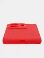 Красный чехол Infinix Zero 30 4G / Инфиникс Зеро 30 4Г, силиконовый, цветной, матовый