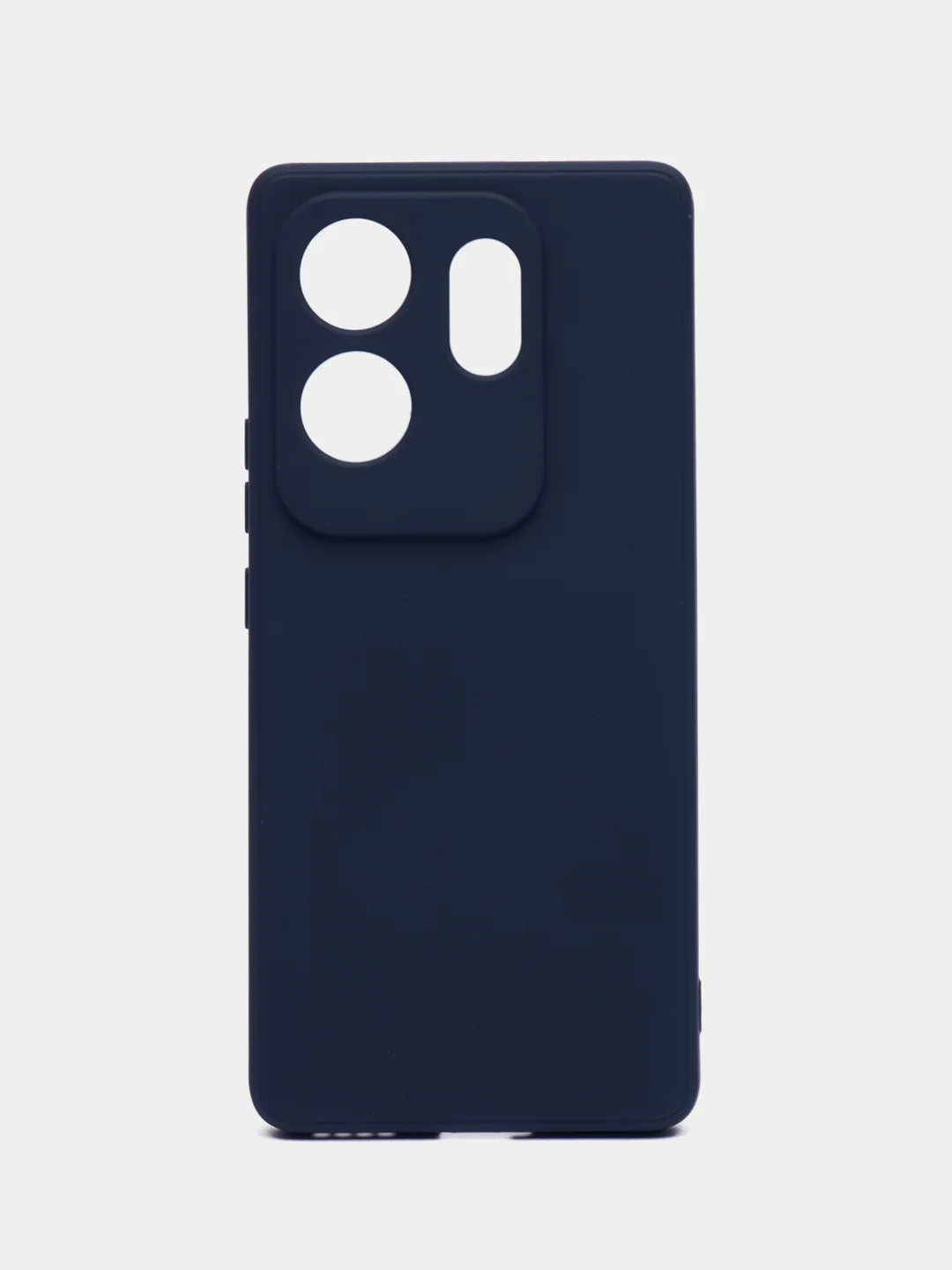 Синий чехол Infinix Zero 30 4G / Инфиникс Зеро 30 4Г, силиконовый, цветной, матовый