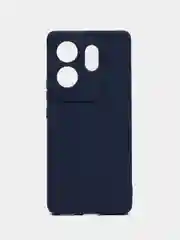 Синий чехол Infinix Zero 30 4G / Инфиникс Зеро 30 4Г, силиконовый, цветной, матовый