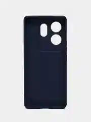 Синий чехол Infinix Zero 30 4G / Инфиникс Зеро 30 4Г, силиконовый, цветной, матовый
