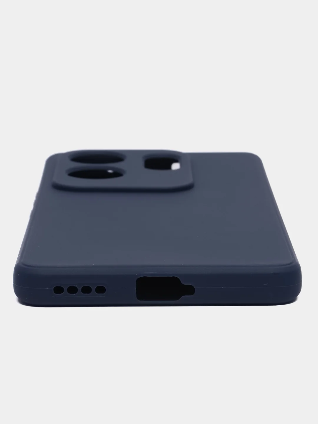 Синий чехол Infinix Zero 30 4G / Инфиникс Зеро 30 4Г, силиконовый, цветной, матовый