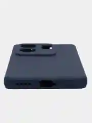 Синий чехол Infinix Zero 30 4G / Инфиникс Зеро 30 4Г, силиконовый, цветной, матовый