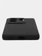Черный чехол Infinix Zero 30 4G / Инфиникс Зеро 30 4Г, черный, силиконовый