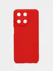 Красный чехол для Realme 11 4G / Реалми 11 4Г, силиконовый, матовый