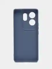 Светло-синий чехол Infinix Zero 30 4G / Инфиникс Зеро 30 4Г, силиконовый, цветной, матовый