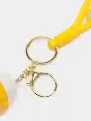 Горчичный брелок на ключи, рюкзак или сумку Naruto, anime demon slayer