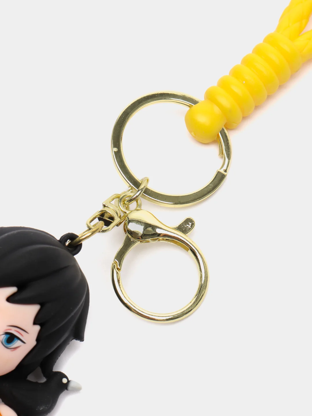 Разноцветный брелок на ключи, рюкзак или сумку Naruto, anime demon slayer