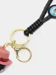 Розовый брелок на ключи, рюкзак или сумку Naruto, anime demon slayer