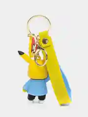 Голубой брелок на ключи, рюкзак или сумку Кот Sailor Moon, Мадагаскар, Винни Пух