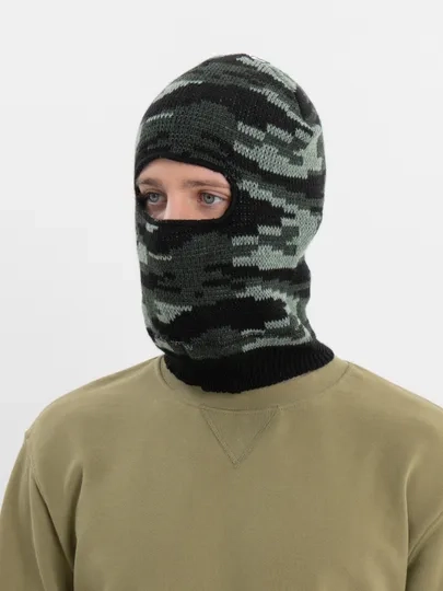 Подшлемник тактический камуфляжный, мужская маска балаклава, военная