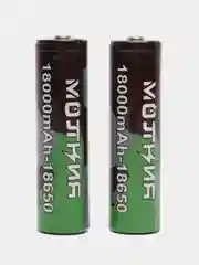 Аккумулятор 18650 для фонарика, литиевый, 18000 mAh