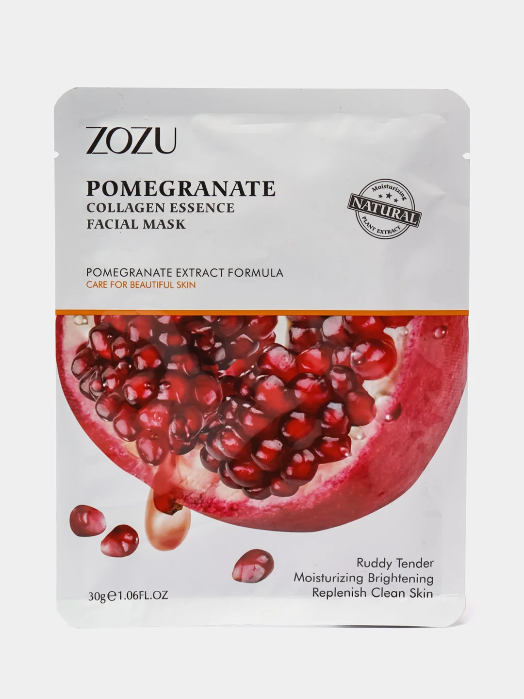 Маска для лица ZOZU с экстрактами фруктов