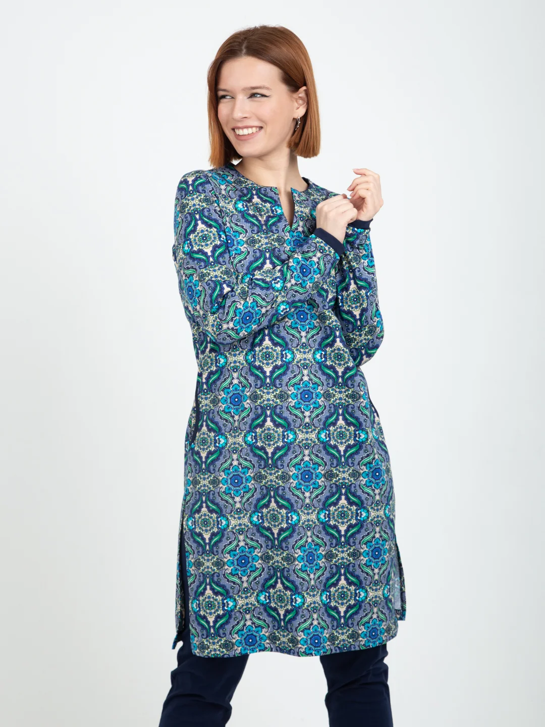 Бирюзовый комплект женский мусульманский, Lilians