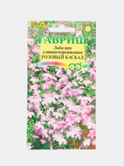 Лобелия "Розовый каскад" (семена, цветы)