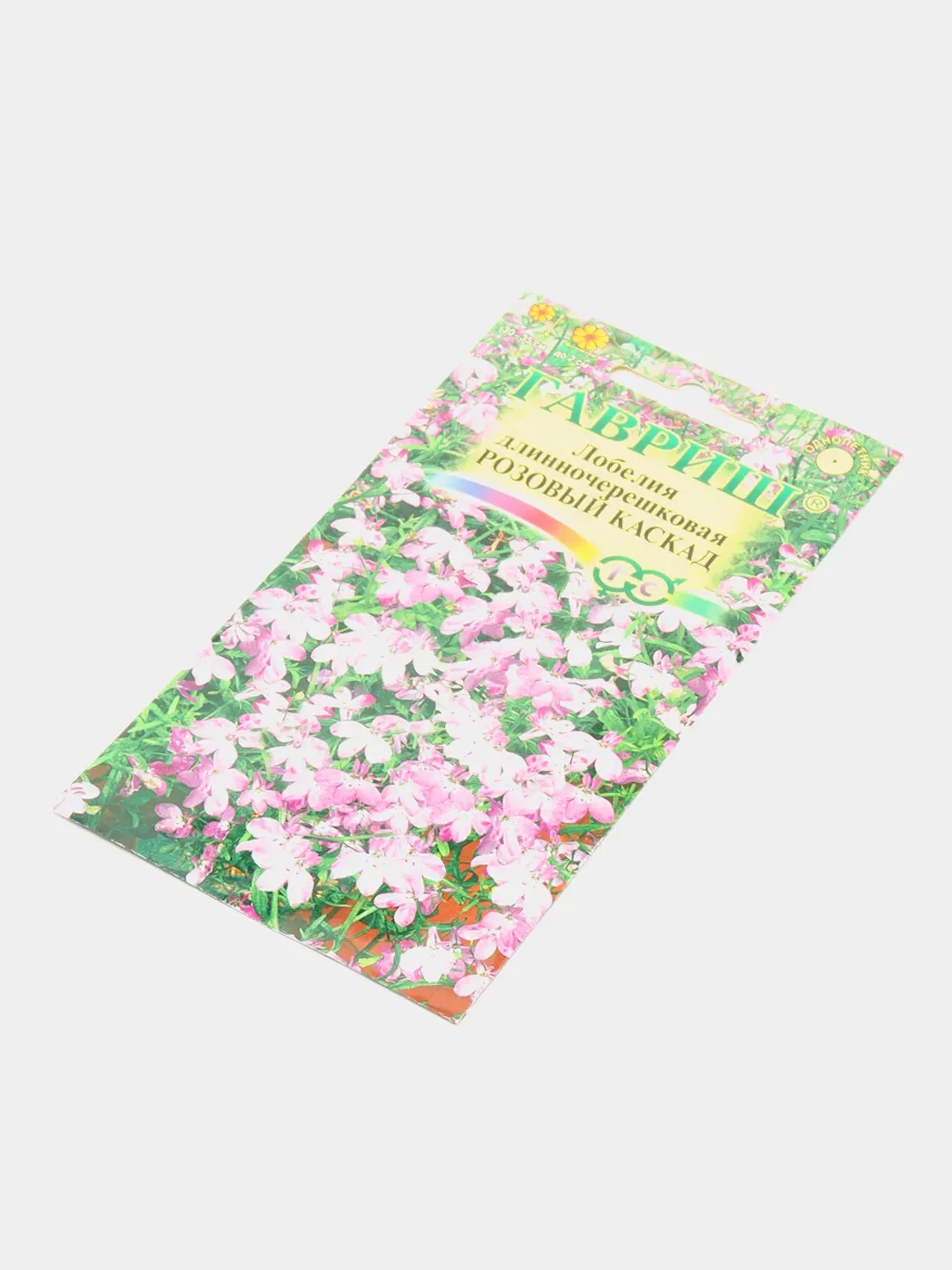 Лобелия "Розовый каскад" (семена, цветы)