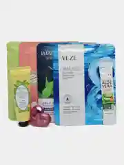 Алый подарочный набор косметики женский, Beauty box, подарок на новый год