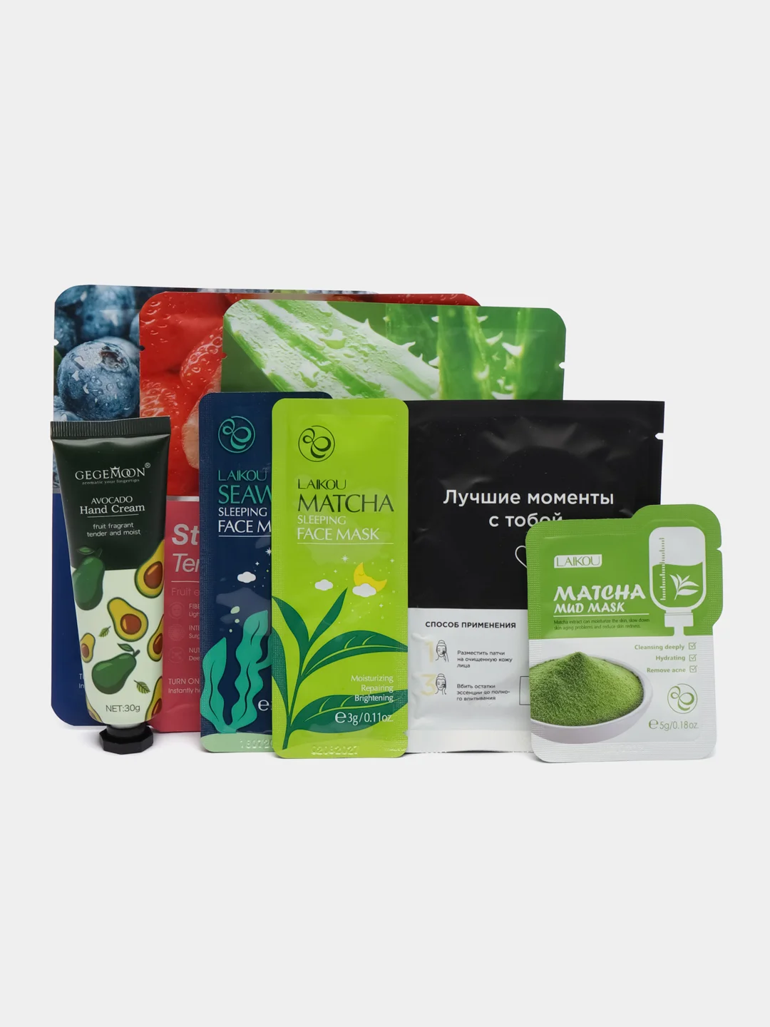 Бежевый подарочный набор косметики женский, Beauty box, подарок на новый год