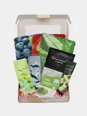 Бежевый подарочный набор косметики женский, Beauty box, подарок на новый год