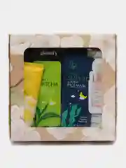 Белый подарочный набор косметики женский, Beauty box, подарок на новый год