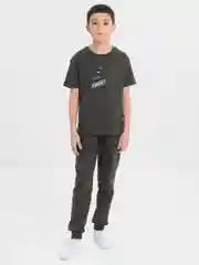 Хаки пижама (комплект) для мальчика на возраст 7-10 лет