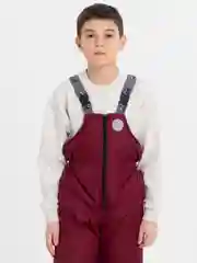 Бордовый зимний полукомбинезон, на мальчика, на девочку, Arctic kids