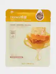 Желтый тканевая маска для лица с экстрактом фруктов и овощей