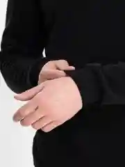 Черный гарнитур муж. из флиса