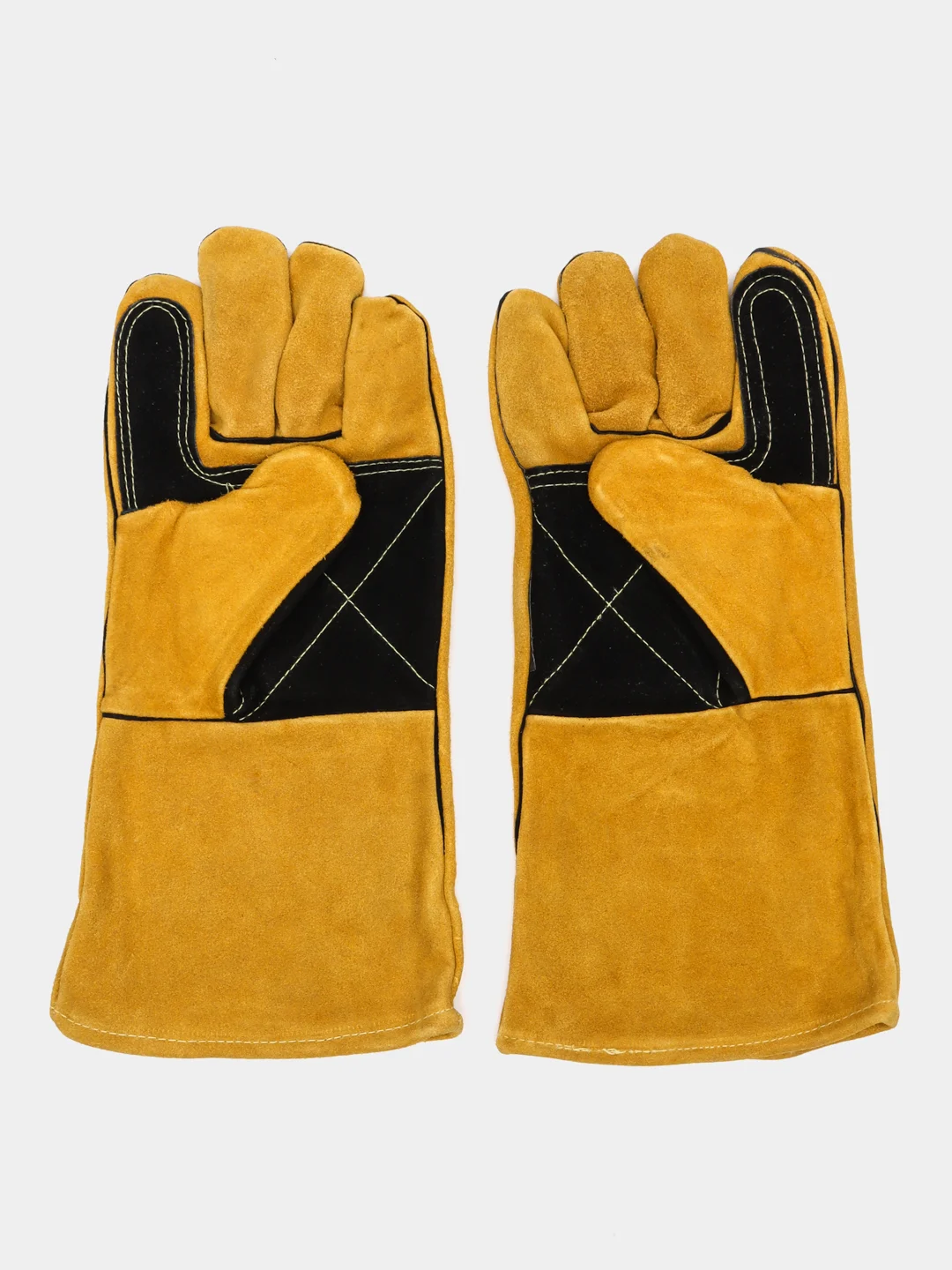 Перчатки с крагой сварочные GROVERS Extra Strong (S-50-YBD)