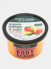 Скраб для тела Кенийский манго Organic Shop, Классика, 250 мл