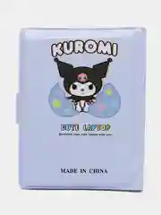 Сиреневый блокнот Kuromi с ручкой, подарочный набор Куроми