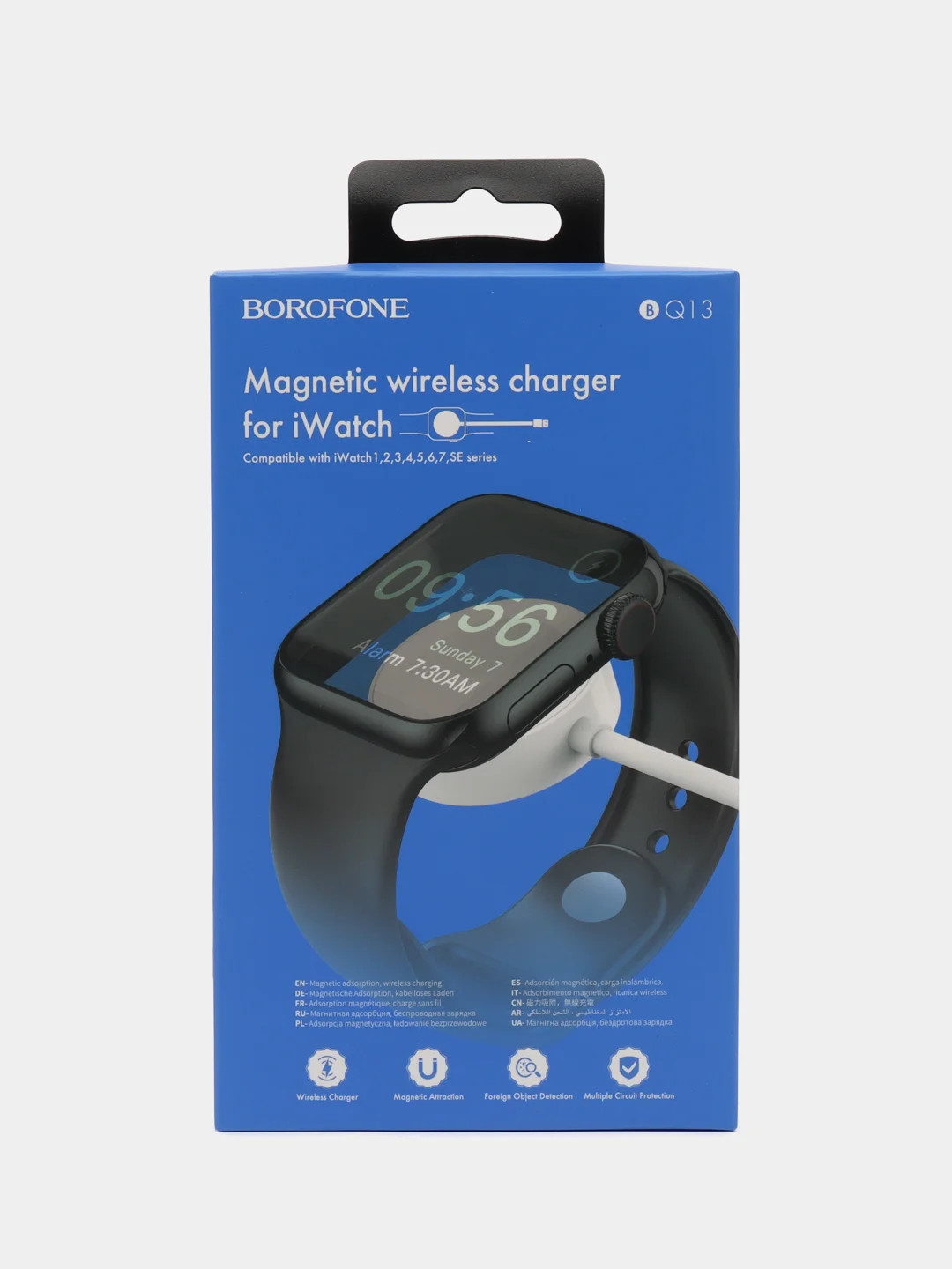 Беспроводное зарядное устройство для Apple Watch BOROFONE BQ13 / белый