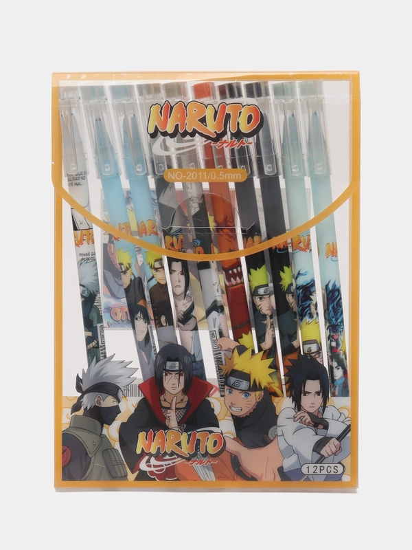 Ручка стирающаяся Naruto "Пиши-Стирай", гелевая, синяя пиши стирай