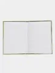 Лесной зеленый записная книжка, А6, 48 листов, в клетку, твердая обложка, глянцевая ламинация 60г/м2