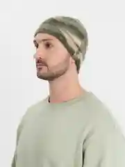 Лесной зеленый шапка флисовая