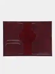 Бордовый обложка для паспорта