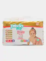 Подгузники-трусики для детей Predo Baby 3, от 4 до 9 кг, 44 штуки